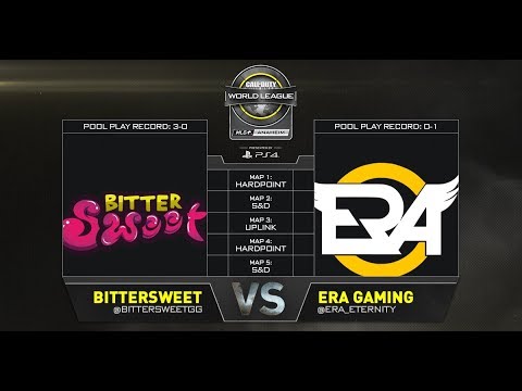 BitterSweet vs eRa Gaming - CWL Anaheim Open Presented by PlayStation 4 - Day 2