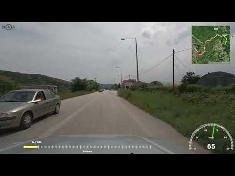 Driving from Ioannina to Haliki (Aspropotamou - Trikala)