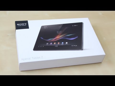 Unboxing: Sony Xperia Tablet Z (Deutsch) | SwagTab