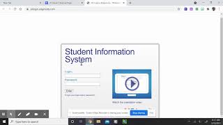Logging into Edgenuity