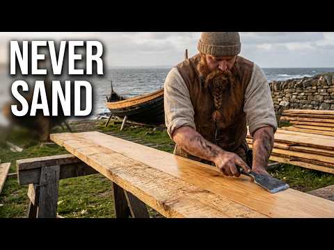 Why Shipwrights Refused to Use Sandpaper (The Scraper Secret)