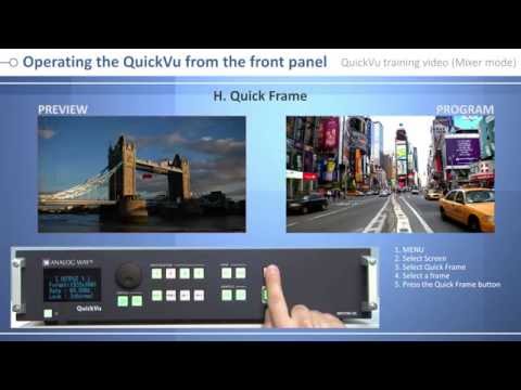 Analog Way QuickVu-3G for rent