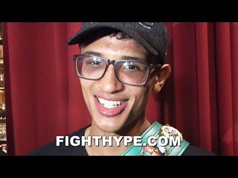 SEBASTIAN FUNDORA IMMEDIATE REACTION AFTER STOPPING ERICKSON LUBIN; CALLS OUT CHARLO & CASTANO