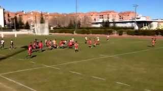 preview picture of video 'Rugby Ávila Club - Rugby Alcorcón | 14-03-2015'