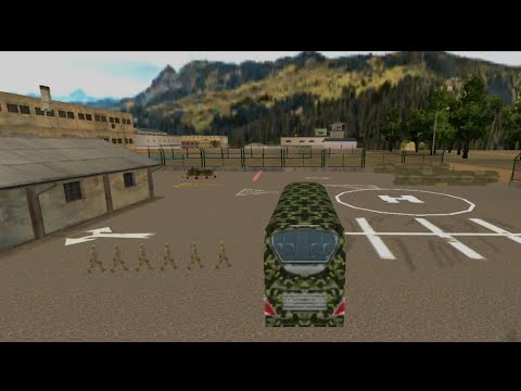 Army Prisoner Transport: Criminal Transport Games || #Level_5 ||🚁 || Military bus