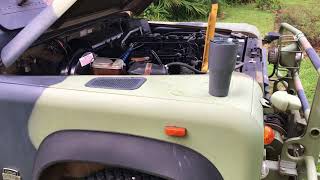 1990 Land Rover 6x6 Perentie 130 Defender overview (6 of 6)
