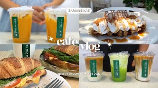 ENG) CAFE VLOG ep 29| which is our best seller? matcha or caramel latte | Philippines