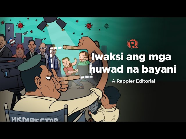 [EDITORIAL] Iwaksi ang mga huwad na bayani