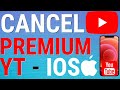 How To Cancel YouTube Premium On iOS