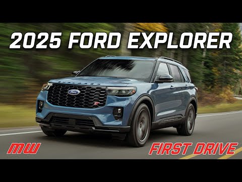 The 2025 Ford Explorer Gets a Few Much Needed Updates | MotorWeek First Drive
