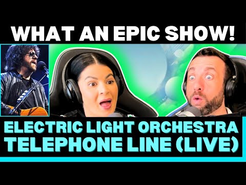 AT 70 YEARS OLD! First Time Reaction Electric Light Orchestra - Telephone Line (Wembley Stadium)!