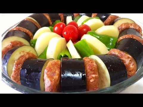 Ideja za ručak-jednostavno i ukusno! Tursko jelo👌 Tepsi kebabı / Turkish kebab