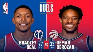 DeMar DeRozan - Toronto Raptors - Bradley Beal - Washington Wizards