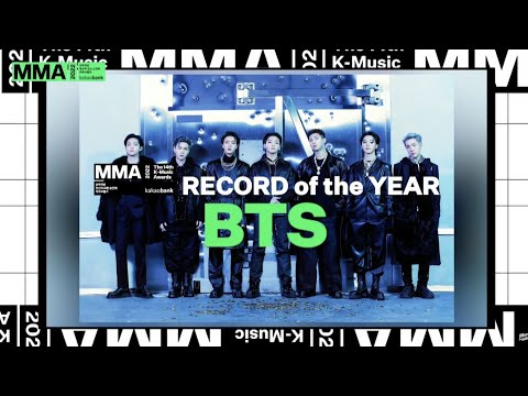 [2022 MMA] BTS 'Record of the Year' Award (Daesang)