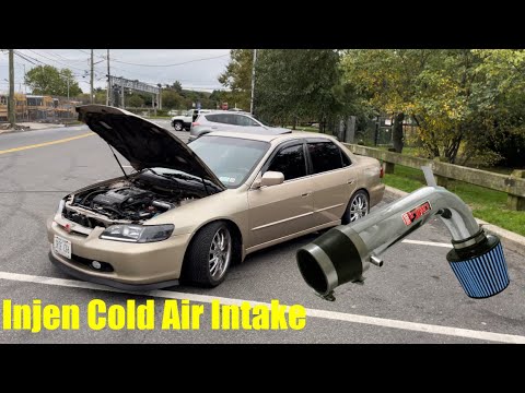 INJEN cold air intake install !!! - Cg6 Accord Build Series (Ep.5)