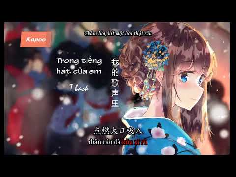 [Karaoke+Pinyin] Trong Tiếng Hát Của Em Remix - T back | 我的歌声里Remix-T back(prod.by 邱霖)
