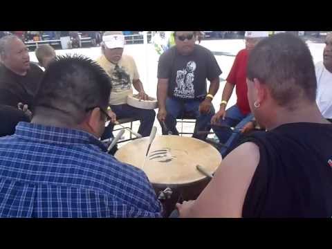 Native American Drum Group . Bear Claw Singers oct 2013