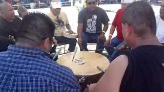 Native American Drum Group . Bear Claw Singers oct 2013