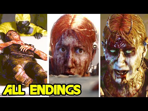 House of Ashes - ALL ENDINGS (Good Ending, Bad Ending, Best Ending & Secret Ending)