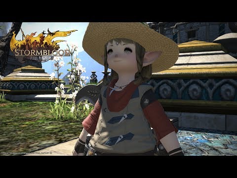 「FINAL FANTASY XIV」Stormblood: Botanist Quest Level 68 – The White Death (PS4 Pro)
