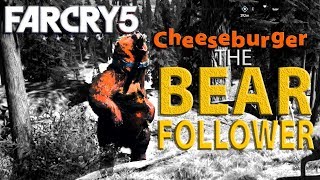 How To Get A Bear Companion In FAR CRY 5 - Cheeseburger The Bear Specialist Animal Follower - FANG