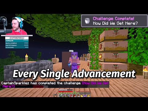CaptainSparklez: Minecraft 1.19 All Advancements Compilation