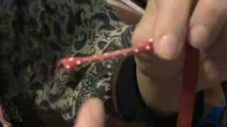 Making Shoelaces with Ribbon