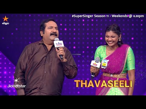 வேற Level-ல vibe பண்றீங்களே #Mano sir 🤩💥 | Super Singer Season 11