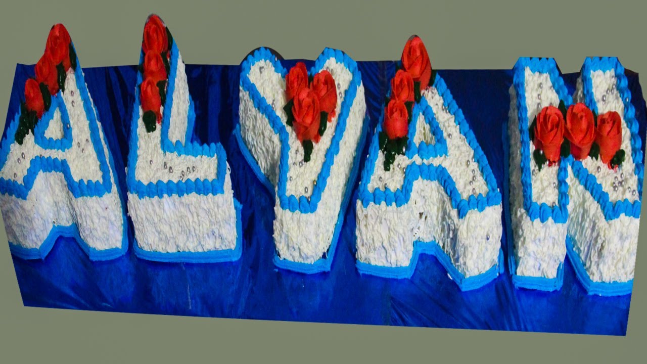 Alphabets Cake Decoration | Alphabets cake for kids | By Capital Food Secrets