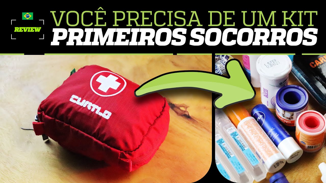 Como montar um kit básico de Primeiros Socorros - BAG Curtlo