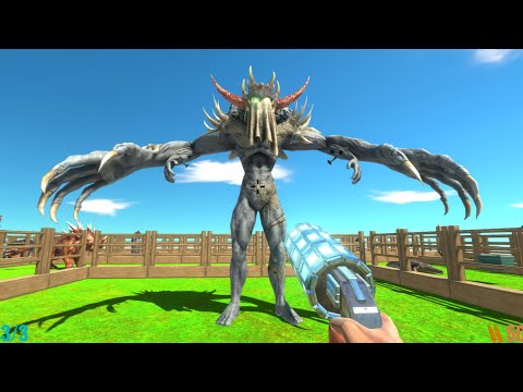 FPS Death run with all weapons - Animal Revolt Battle Simulator