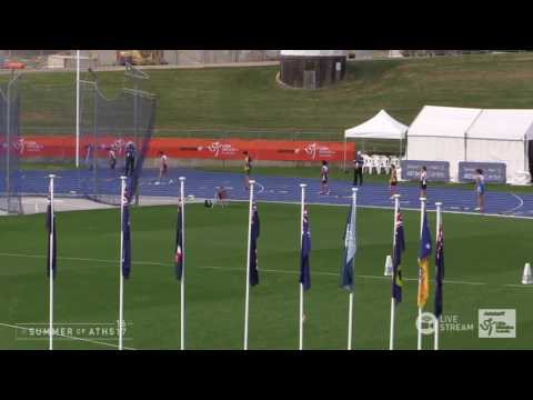 U13 Boys 200m - Final 1 - Asics Australian Little Athletics Championships