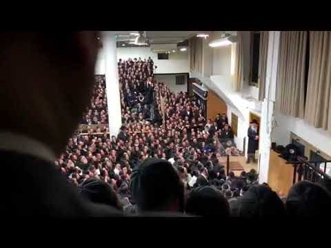 Chanukah 5778 With Gerer Rebbe