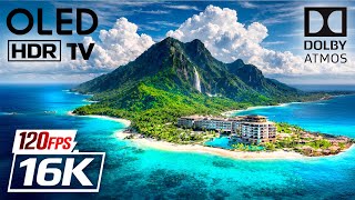 16K Video ULTRA HD | PLANET EARTH 16K HDR 120fps Dolby Vision For Your HDR 12K TV