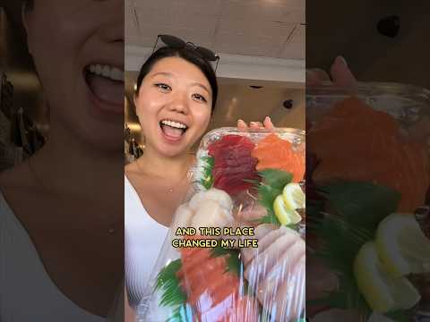 Sashimi fresco e barato em LA 🍣