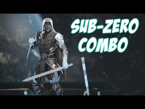 Sub-Zero Combo Tutorial Using Super Move | Injustice 2