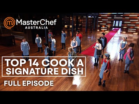 Top 14 First Challenge in Junior MasterChef Australia | S03 E01 | Full Episode | MasterChef World
