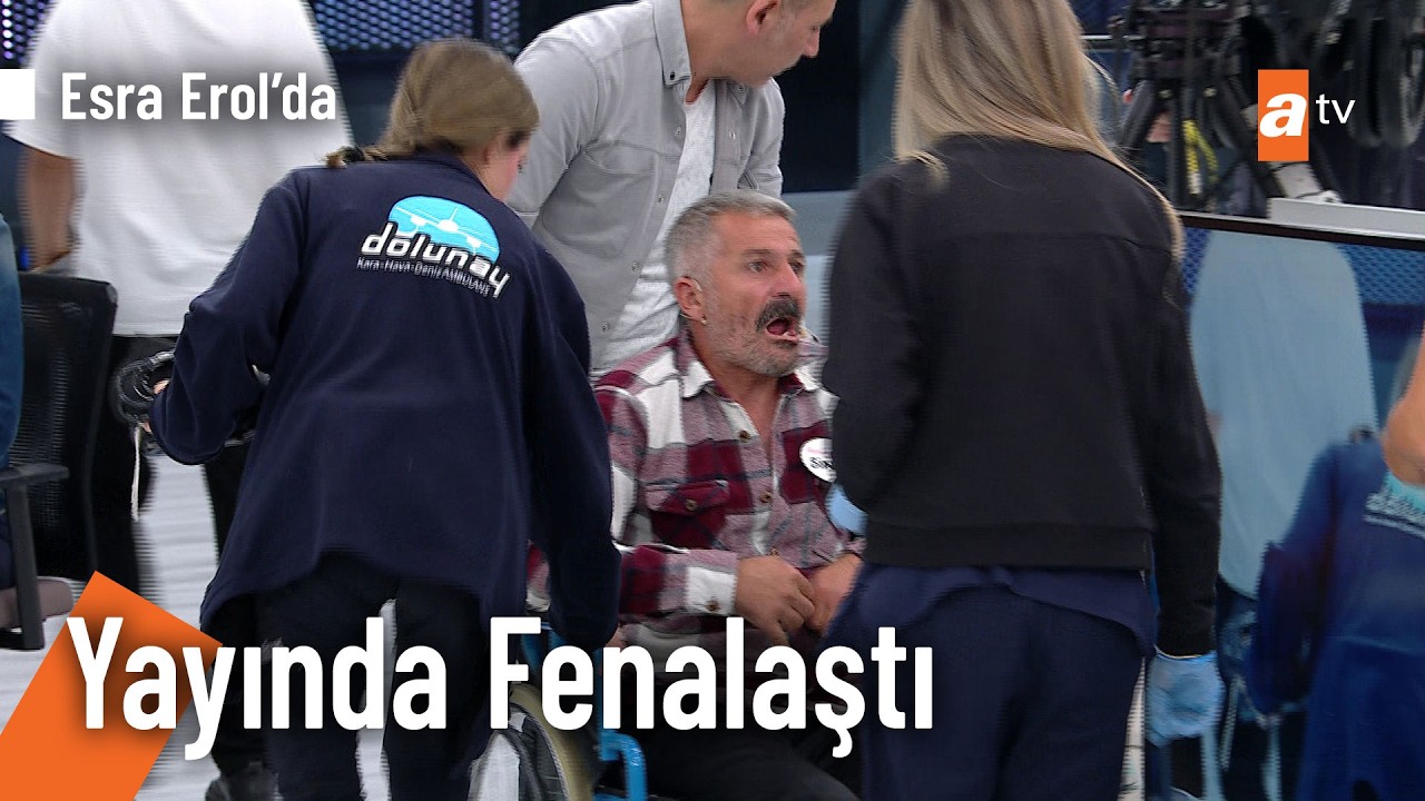 Yayında sinir krizi geçirdi - Esra Erol'da 5 Ekim 2026  @EsraErolatv