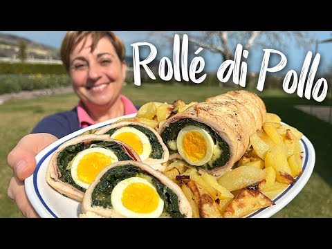 ROLLÈ DI POLLO Ricetta Facile - Fatto in Casa da Benedetta