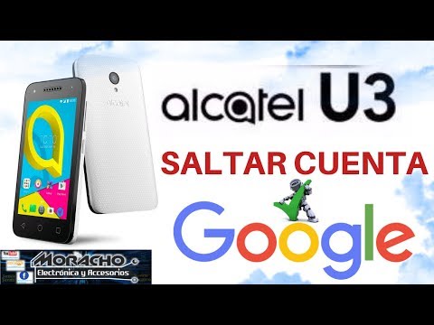 Alcatel U3 Remove Account Google Pixi 4 4034G Without PC Easy And Fast