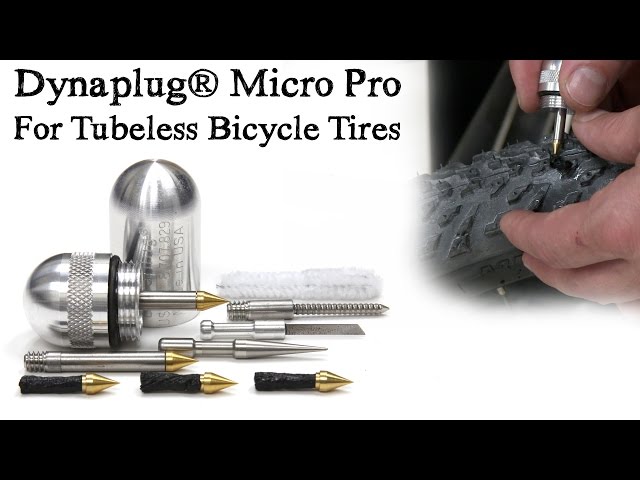 Video Teaser für Dynaplug® Micro Pro Tubeless Bicycle Tire Repair Tool