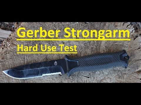 Best gerber knife?Gerber Strongarm Test/Review