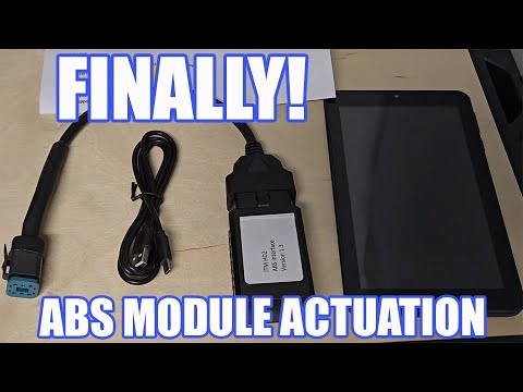 Actuate the Harley ABS brake module at home with the ITM HD2 utility
