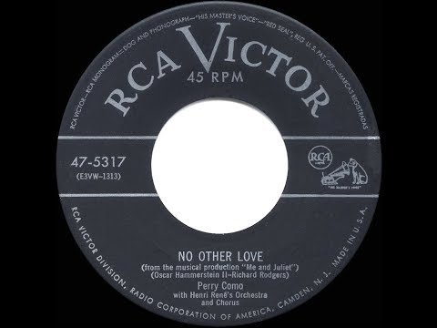 1953 HITS ARCHIVE: No Other Love - Perry Como (a #1 record)