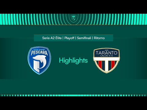 Academy Pescara-New Taranto 5-2 | Serie A2 Élite 2024/2025 | Playoff | Semifinali - Ritorno | HL