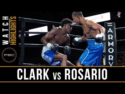Clark vs Rosario Highlights: August 24, 2018 - PBC on FS1