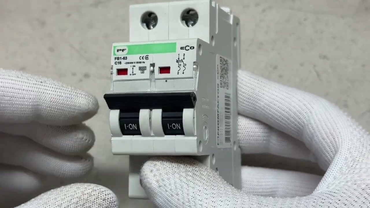 Автоматический выключатель ПРОМФАКТОР ECO FB1-63 2P C 16A 6кА FB1C2016