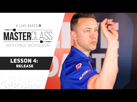 A Live Darts Masterclass | Lesson 4 - How to release the dart