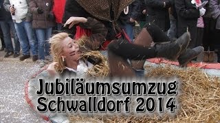 preview picture of video 'Jubiläumsumzug Schwalldorf 2014'