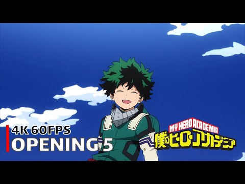 My Hero Academia - Opening 5 [4K 60FPS | Creditless | CC]